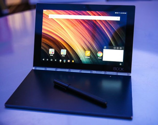 Планшет Lenovo Yoga Book с двумя экранами и тонким корпусом | Облако ...